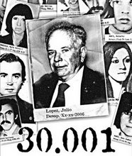 30.000 desaparecidos ms Jorge Julio Lpez