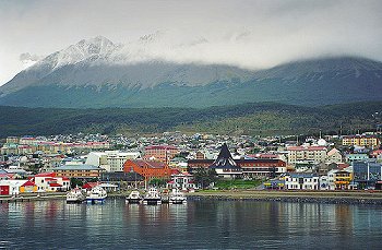 Ushuahia, la ciudad ms austral del mundo, Tierra del Fuego, Argentina
